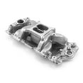 thumbnail image 2 of Speedmaster 1-147-008 Compatible with Chevy SBC 350 1957-95 MidRise Air Aluminum Intake Manifold [Polished], 2 of 8