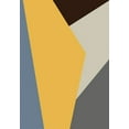 thumbnail image 2 of Uppsala Studio 18x24 White Modern Wood Framed Museum Art Print Titled - Color Blocks 01, 2 of 4