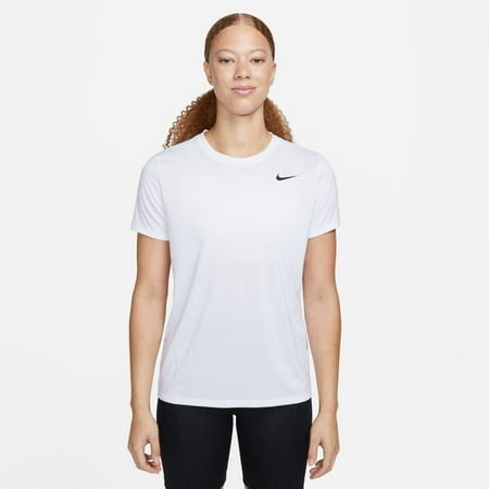 Women's Nike Dri-FIT Tee Color: White Black Size: XX LARGE