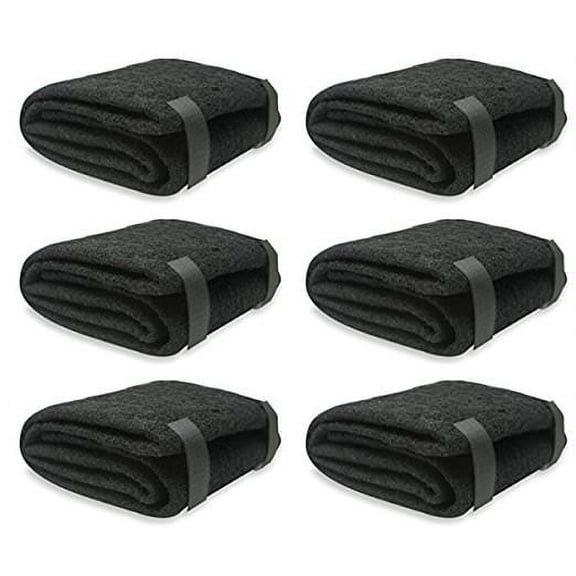 Nispira Universal Carbon Pre Filter Compatible with Honeywell Round, QuietCare & SilentComfort and HPA100,200,300 Series Consoles Air Purifiers. Compared to Filter A HRF-AP1, 6 rolls