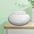 thumbnail image 6 of yotijay Tissue Box Cover Tissue Box Holder Rectangle Reusable Tissue Cover Tissue Holder White, 6 of 9