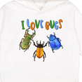 thumbnail image 3 of Inktastic I Love Bugs Toddler Hoodie, 3 of 4