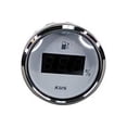 thumbnail image 4 of Pactrade Marine Boat Kus Digital Fuel Level Gauge Indicator 2'' 12V/24V 52mm 240-33ohms SS316 Bezel, 4 of 6