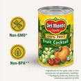 thumbnail image 2 of Del Monte Canned Fruit Cocktail in KKS1&nbsp;100% Fresh Juice, 15 Ounce (Pack of 12), 2 of 2