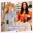 thumbnail image 6 of Uxcell Smart Phone Lanyard, Universal Cell Phone Lanyard Adjustable Phone Strap Crossbody Purple, Pink, 6 of 7
