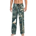 thumbnail image 7 of FORMRS Mens Pajama Pants with Pockets Cotton Sleepwear Lounge Bottoms Sizes S-2XL, Floral Forest Scene, 7 of 7