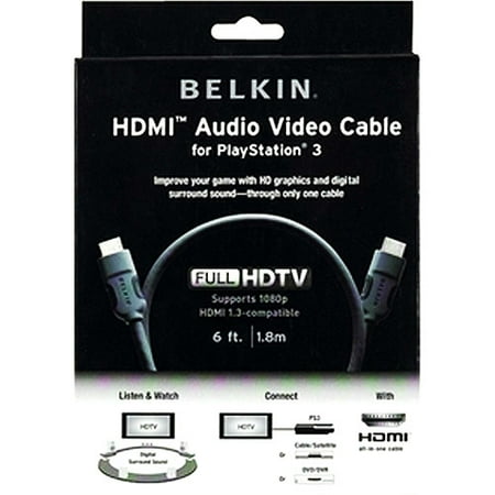 Belkin Components Belkin Am 22302 - 06 Hdmi Audio Video Cable