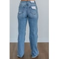 thumbnail image 4 of Vervet Women's High Rise Wide Leg Jeans, Medium Wash, 32'' Inseam, 4 of 5