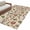 Tan / Coffee, variant on Area Rug for Living Room, Tan Coffee Non-Slip Indoor Large Carpet for Bedroom/Dining Room, Vintage Latte Cafe Books Leaves Flowers Theme Washable Low-Profile Rectangle Floor Runner Rugs - 5 x 8 Ft