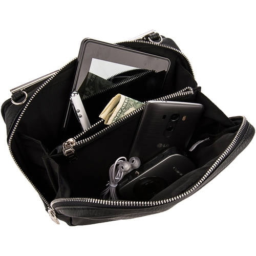 LENCCA Esvivina Women's Universal Protective Carrying Purse with Adjustable Strap for Tablet Devices up to 8" - 8.4"