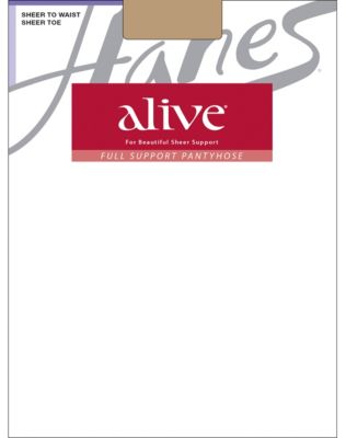 Hanes - Alive Sheer to Waist Pantyhose 