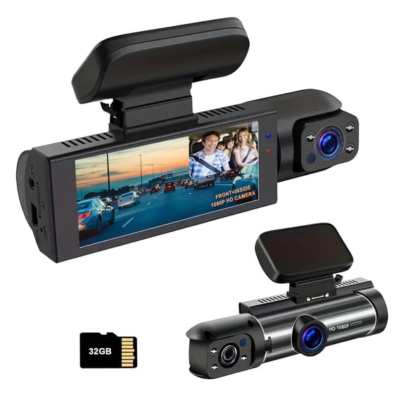 Cámara dual Dash Cam YOVDA 1080P para coches con visión nocturna