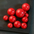 thumbnail image 2 of U8MO Round Red Cinnabar Loose Beads lot 4mm 6mm 8mm 10mm 12mm 14mm 16mm 18 20mm-8mm 30pcs, 2 of 7