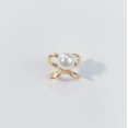 thumbnail image 1 of Hebilla de toalla de seda con diamantes de imitación Broche simple personalizado de tres anillos Hebilla de bufanda de diamantes creativa para mujer, 1 of 1