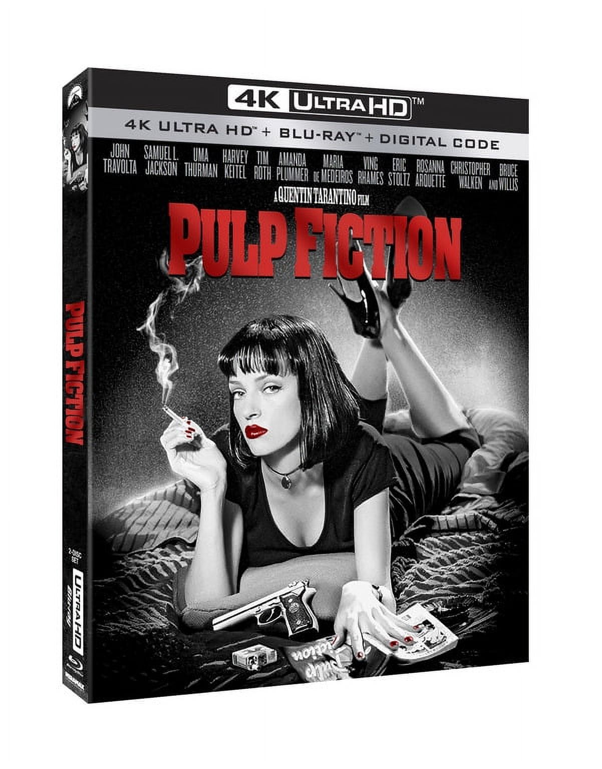 Pulp Fiction (4K Ultra HD + Blu-Ray + Digital Copy) - Walmart.com