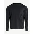 thumbnail image 5 of Free Assembly Men's Everyday Cotton Tee with Long Sleeves, Sizes XS-3XL, 5 of 8