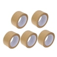 thumbnail image 3 of Minkissy 5Set Brown Kraft Paper Tapes for Wrapping High Adhesion, 3 of 6