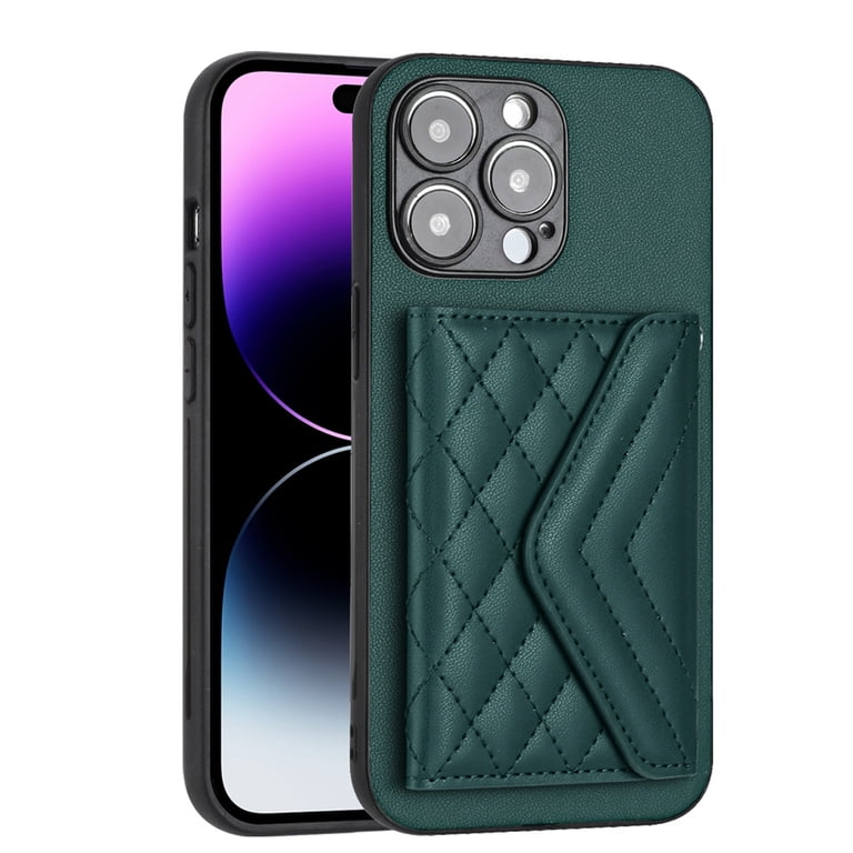 for iPhone 12 Pro Wallet Case with Card Holder, Elegant Durable PU