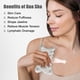 thumbnail image 2 of Herramienta facial Gua Sha de cerámica avanzada, regalo para el cuidado de la piel para mujeres y hombres, herramienta de masaje Guasha para el cuerpo facial (masajeador facial), 2 of 5