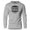 Sport Grey, variant on GYMISH Bulking Season Lightweight Long Sleeve Hooded T-Shirt for Men – Funny Gym Hoodie, Sport Grey, Small