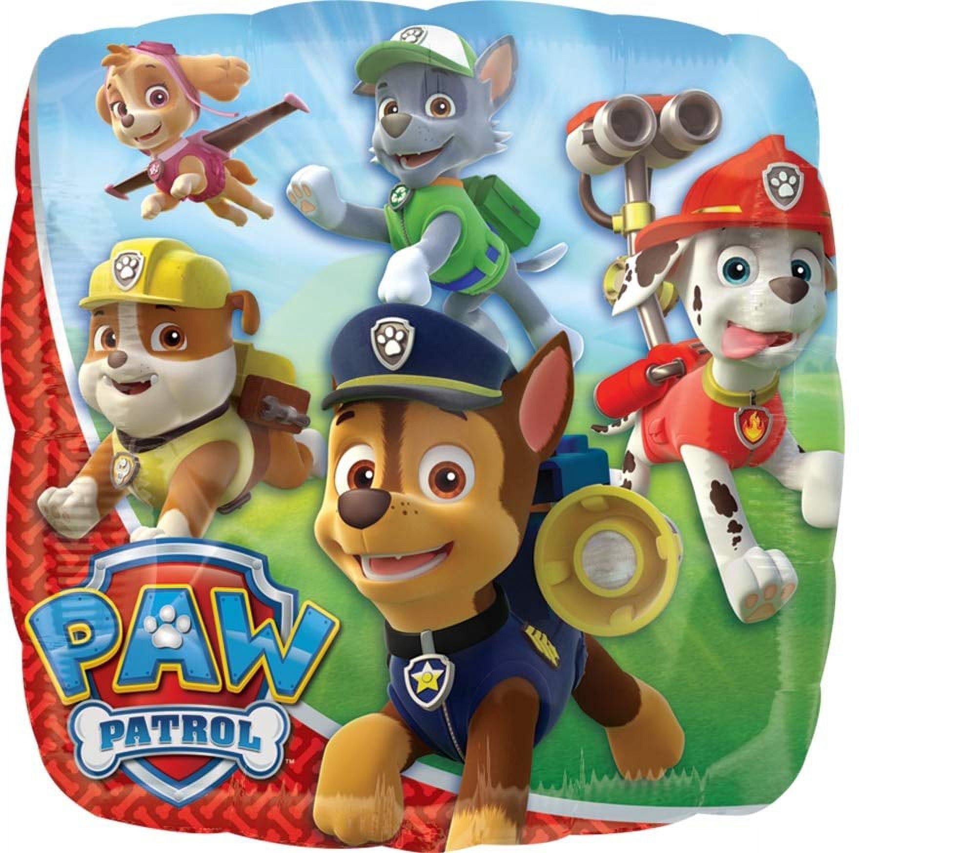 Paw Patrol Party Supplies Chase, Marshal and friends 1st Birthday Balloon Bouquet Decorations