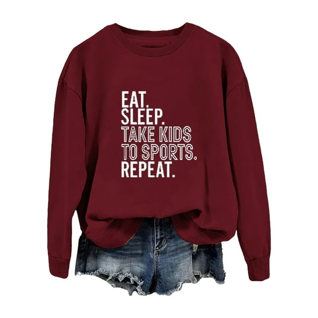 WEAIXIMIUNG Sweat à Capuche Zippé pour Femmes, Couleur Unie, Imprimé Lettre, Col Rond, Manches Longues