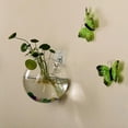 thumbnail image 2 of Wall Hang Glass Flower Planter Vase Terrarium Container Home Garden Decor Ball, 2 of 5