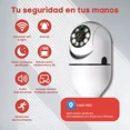 thumbnail image 4 of 2 X Cámara Vigilancia Foco Wifi Hd Exterior Interior V380, 4 of 8