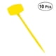 thumbnail image 4 of 10 etiquetas impermeables para plantas, marcadores para viveros, etiquetas reutilizables para plantas, tamaño L (amarillo), 4 of 5