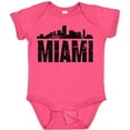 thumbnail image 3 of Inktastic Miami Skyline Grunge Boys or Girls Baby Bodysuit, 3 of 5