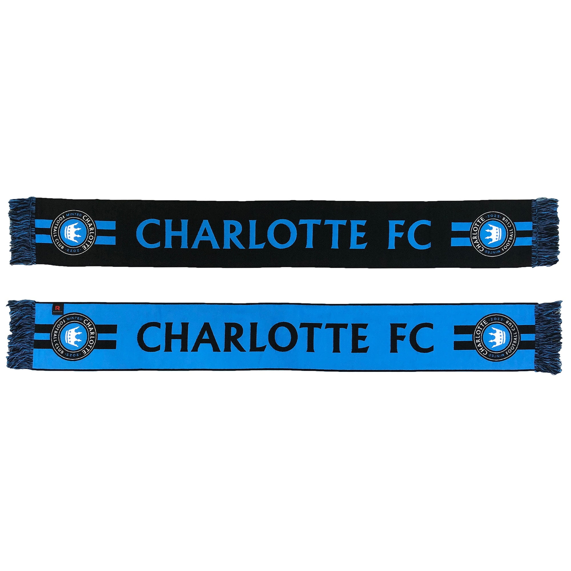 Black/Blue Charlotte FC Original Scarf - OSFA