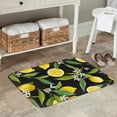 thumbnail image 5 of Kdxio Lemon Fruits Flowers Leaves,16" x 24", Non-Slip Front Door Mats,Outdoor Welcome Mat Washable, 5 of 9