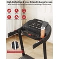 thumbnail image 2 of GARVEE 3.0HP Treadmill,15% Automatic Incline,0.6-8.5 MPH,350 lb Weight Capacity, App Compatible, 2 Workout Programs,LED Display, 2 of 10