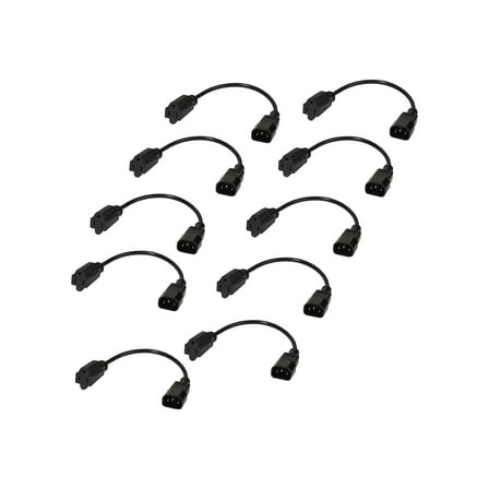 StarTech 1ft Power Extension Cord IEC C14 to NEMA 5-15R PAC10010PK