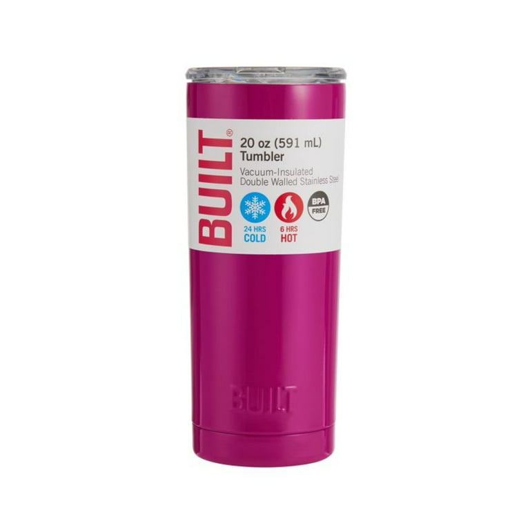Promotional 20 oz Frost Stainless Steel Tumbler - Neon Pink: Vibrant and  Durable Drinkware $9.61