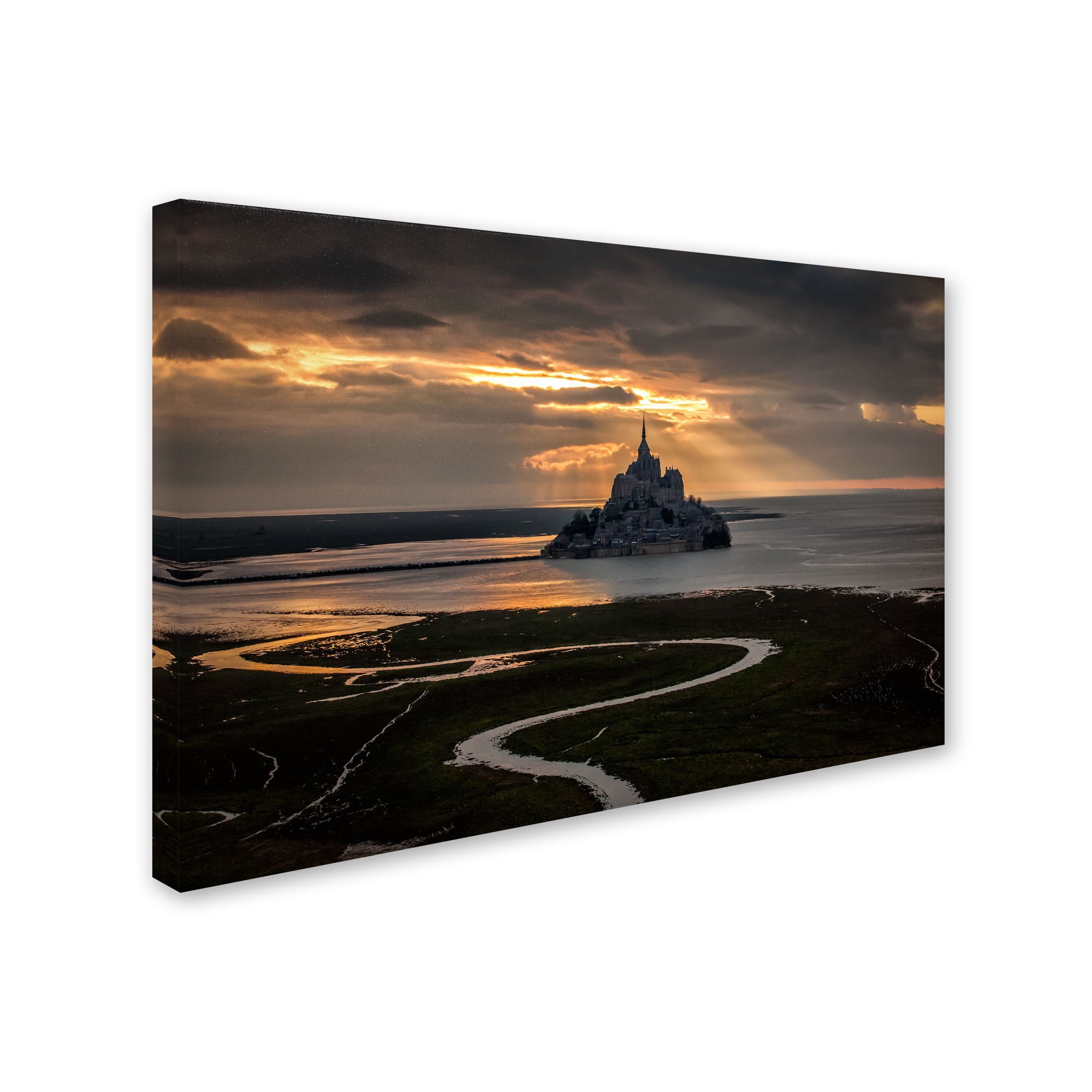 Trademark Fine Art "Welcome to the Hell" Canvas Art by Mathieu Rivrin
