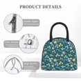 thumbnail image 4 of Haiem Floral Printed Lunch Bag Women, Lunch Box Lunch Bag for Women, Small Leakproof Cute Lunch Tote Large Capacity Reusable Insulated Cooler Lunch Container, 4 of 6
