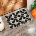 thumbnail image 7 of Washable Floor Mat, Non-slip Door Mat, European Retro Lattice Print, Non-shedding Sewer Mat, for Kitchen Entrance, Bathroom Door, Mudroom Floor, by FAJHHA, 7 of 7