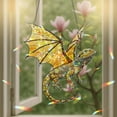 thumbnail image 3 of ViciArt Bearded Dragon with Wings Acrylic Window Hanging – 4" Fantasy Reptile Suncatcher, 3 of 4