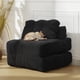 thumbnail image 1 of Qinaqin Single-Size Portátil Plegable Sleeper Chair Sofá Cama con Pillow Ideal para Pequeño Spaces Easy to Store Negro, 1 of 7