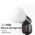 thumbnail image 4 of Silicone Soft Light Ball for Godox V1 Flash Special Soft Light, 4 of 5