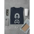 thumbnail image 3 of Game Mode On T-Shirt Men -Image by Shutterstock, Male XX-Large, 3 of 4