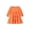 R150/Orange, variant on Vividxx Girls Dresses Long Sleeve Fall Dress Ruffle A-Line Cute Casual Dress Solid Color Daily Wear Party 7-8 Years