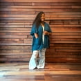 thumbnail image 5 of Plus Size Unique Asymmetrical Hem Sweater, 5 of 6