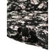 thumbnail image 5 of Blusas cortas con volantes florales de manga corta con cuello en V para mujer Negro S, 5 of 6
