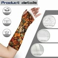 thumbnail image 7 of COEQINE Fall Maple Leaf Cat Arm Cast Cover Small Arm Wrist Elbow Protection Cover Washable Cast and Bandage Protector Thanksgiving Autumn Decorative Arm Plaster Cover, 7 of 7