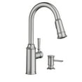 thumbnail image 3 of MOEN Essie 87014SRS Single-Handle Pull-Down Sprayer Kitchen Faucet with Reflex and Power Clean in Spot Resist Stainless, 3 of 6