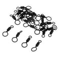 thumbnail image 2 of 25 Piezas de Pesca Cola Conector de Pesca Grande de Cuerpo Giratorios de acero Inoxidable, 2 of 8