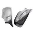 thumbnail image 3 of Labymos Side Door Mirror Cover Cap Carbon Fiber Look L&R Wing Door Rearview Mirror Covers, 3 of 8