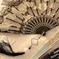 thumbnail image 5 of Hand Fans Lace Dancing Fan Woman Decorative Handheld Fan For Women Party Clothing Accessorie Hanfu Accessorie, 5 of 7